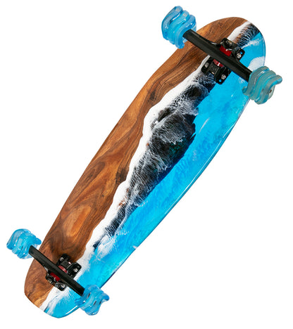 Koa-Resin Skateboard #045
