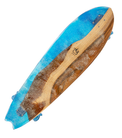 Koa-Resin Skateboard #051