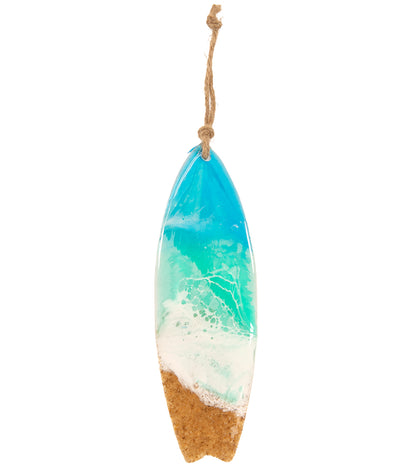 Resin Sand "Surfboard" Ornament