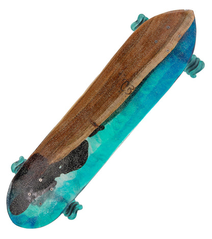 Koa-Resin Skateboard #018