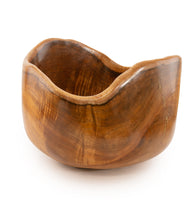 Carved Koa vessel "Nature Transformed" by Francisco Clemente