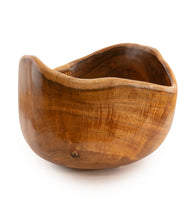 Carved Koa vessel "Nature Transformed" by Francisco Clemente