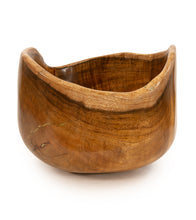 Carved Koa vessel "Nature Transformed" by Francisco Clemente