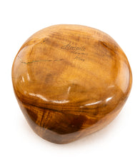 Carved Koa vessel "Nature Transformed" by Francisco Clemente