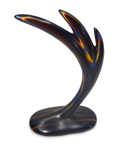 Wood Sculpture "3 Spinner Dolphin" by Rock Cross