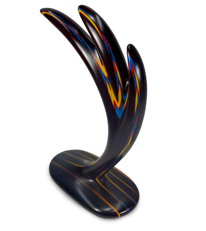 Wood Sculpture "3 Spinner Dolphin" by Rock Cross