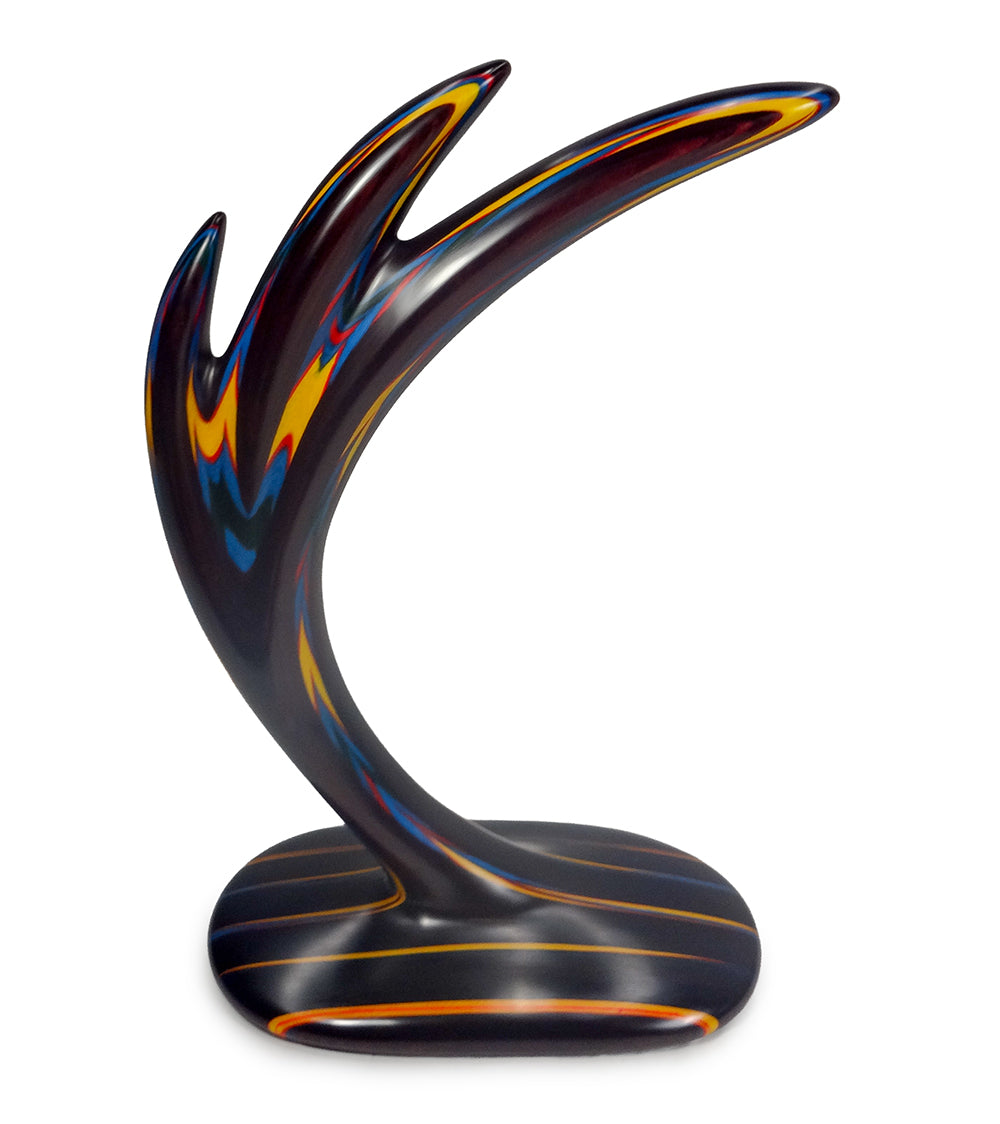 Wood Sculpture "3 Spinner Dolphin" by Rock Cross