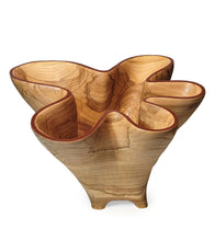 Carved Vessel "Canyon Flower III" by Andy DiPietro