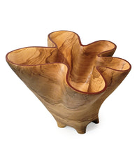 Carved Vessel "Canyon Flower III" by Andy DiPietro