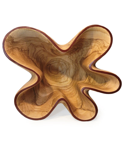 Vasija tallada "Flor del Cañón III" de Andy DiPietro