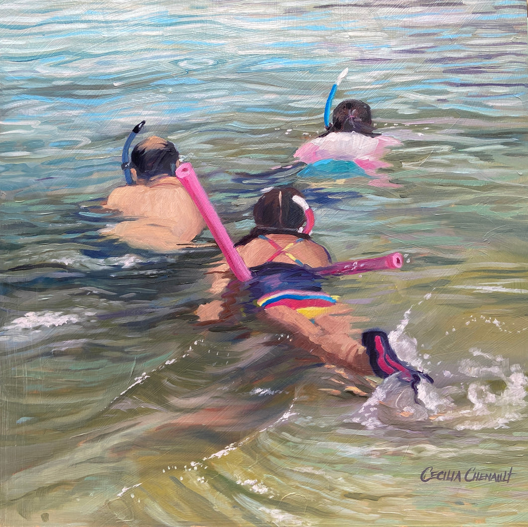 The Snorkelers by Cecilia Chenault