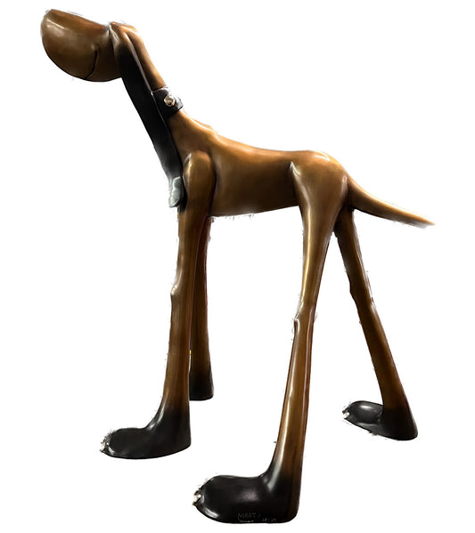 Escultura de bronce "Charlotte" de Marty Goldstein