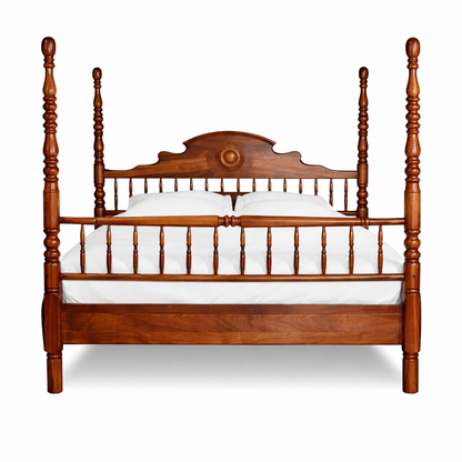 Medallion Grand Four Poster Koa Bed