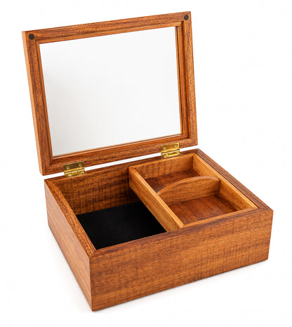 MacArthur Koa Box with Tray - Large