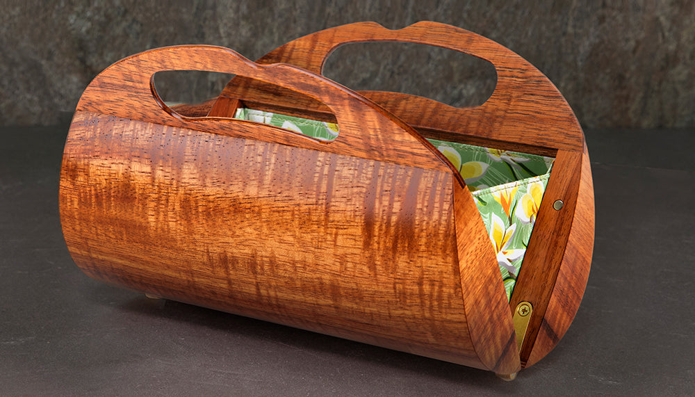 Koa Wood Handbag