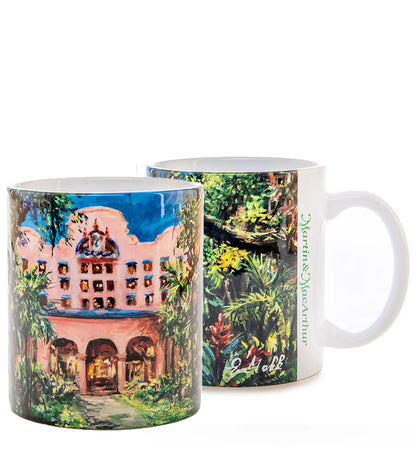 Taza rosa real con Eva Makk