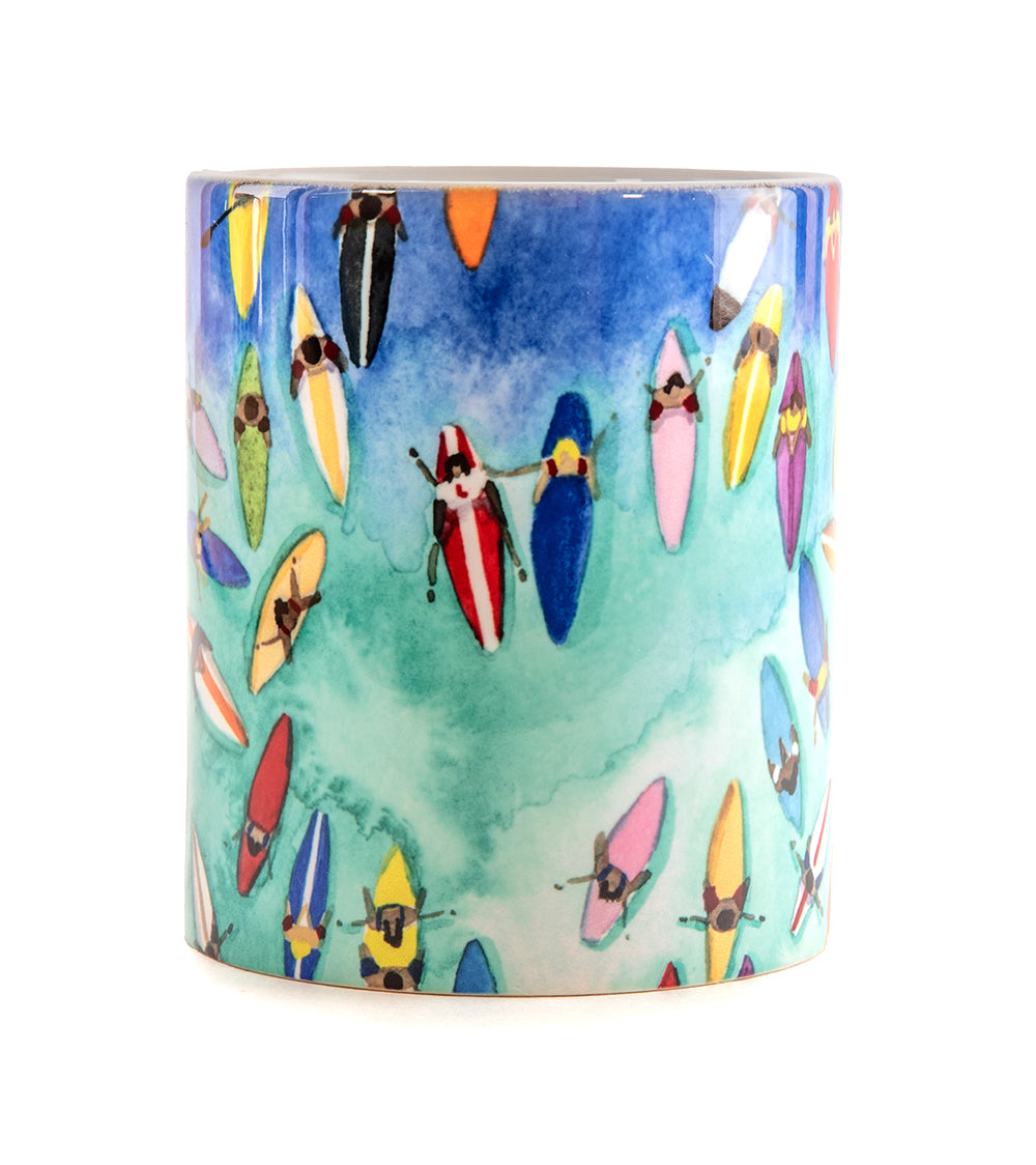 Paddle Out (Blue) Mug ft. Sarah Houglum