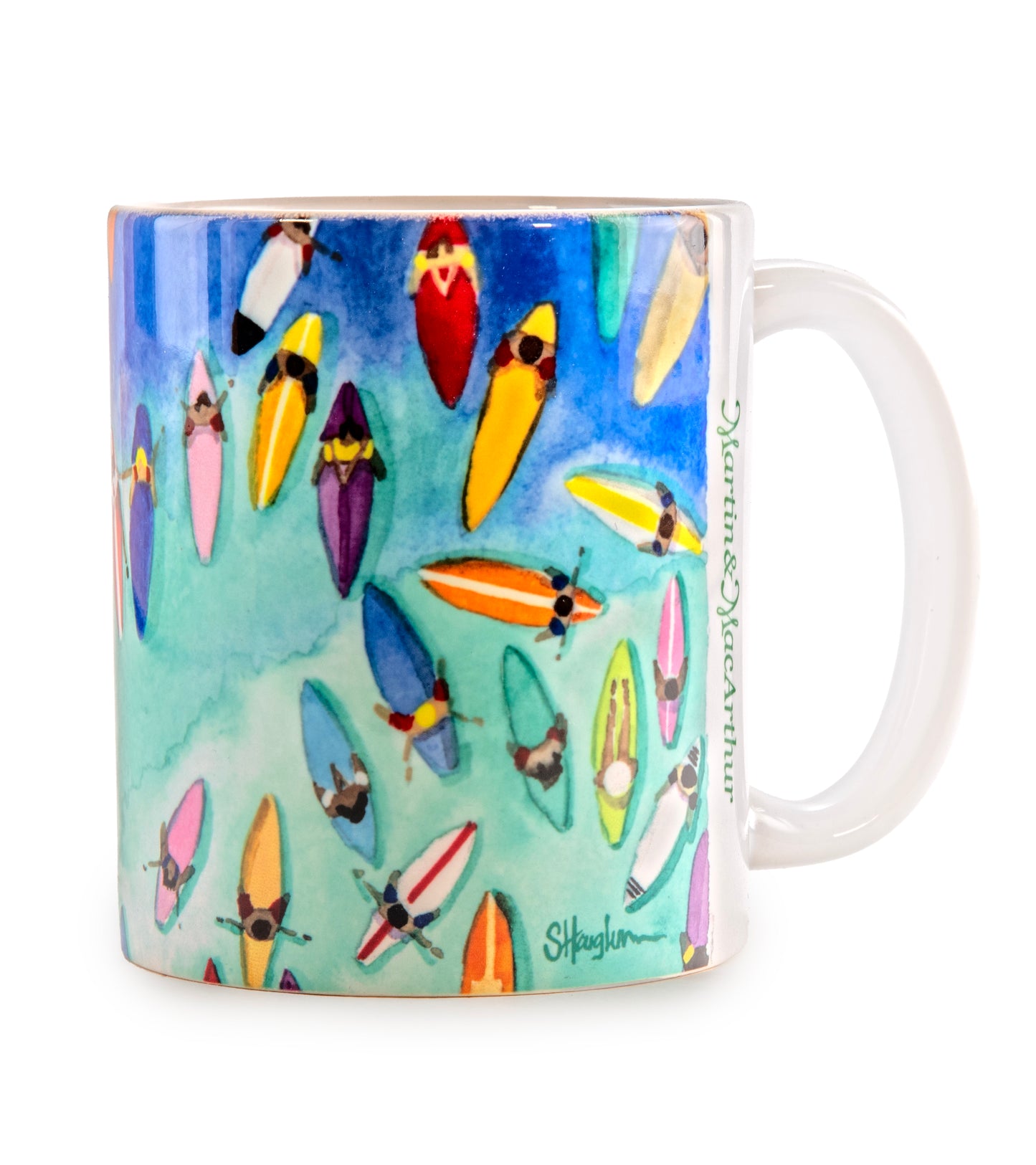 Paddle Out (Blue) Mug ft. Sarah Houglum