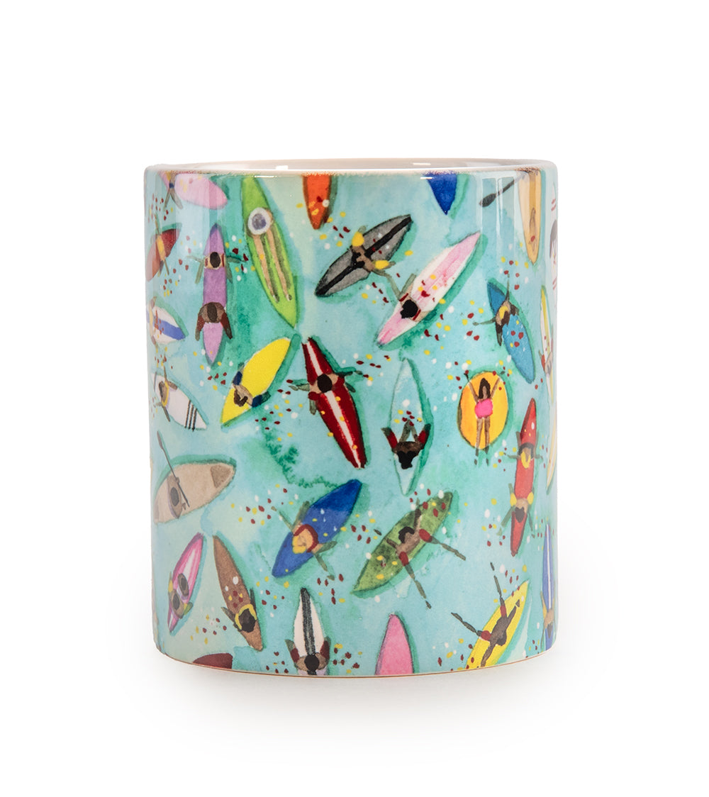 Taza Paddle Out (Turquesa) con Sarah Houglum 