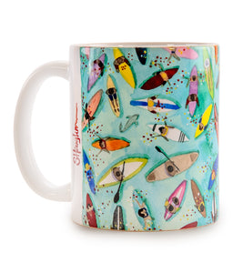 Paddle Out (Turquoise) Mug ft. Sarah Houglum