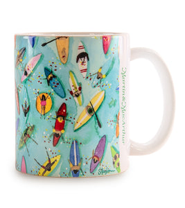 Paddle Out (Turquoise) Mug ft. Sarah Houglum
