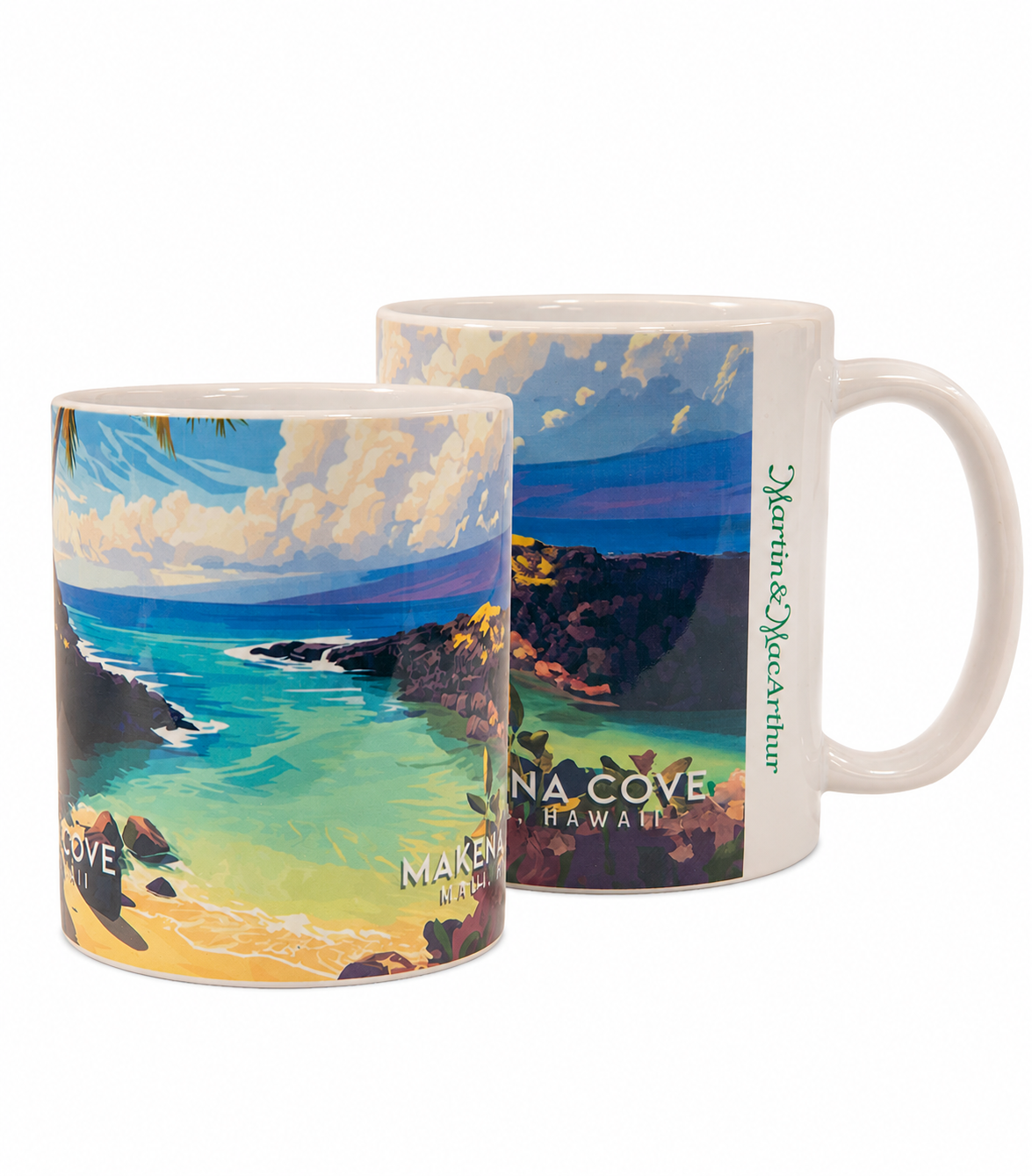 "Makena Cove" Travel Art Mug