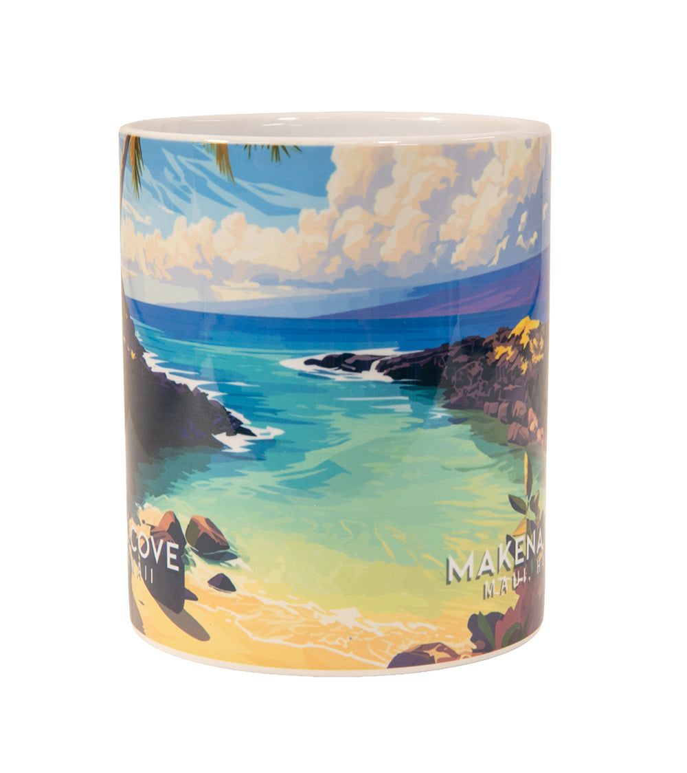 "Makena Cove" Travel Art Mug