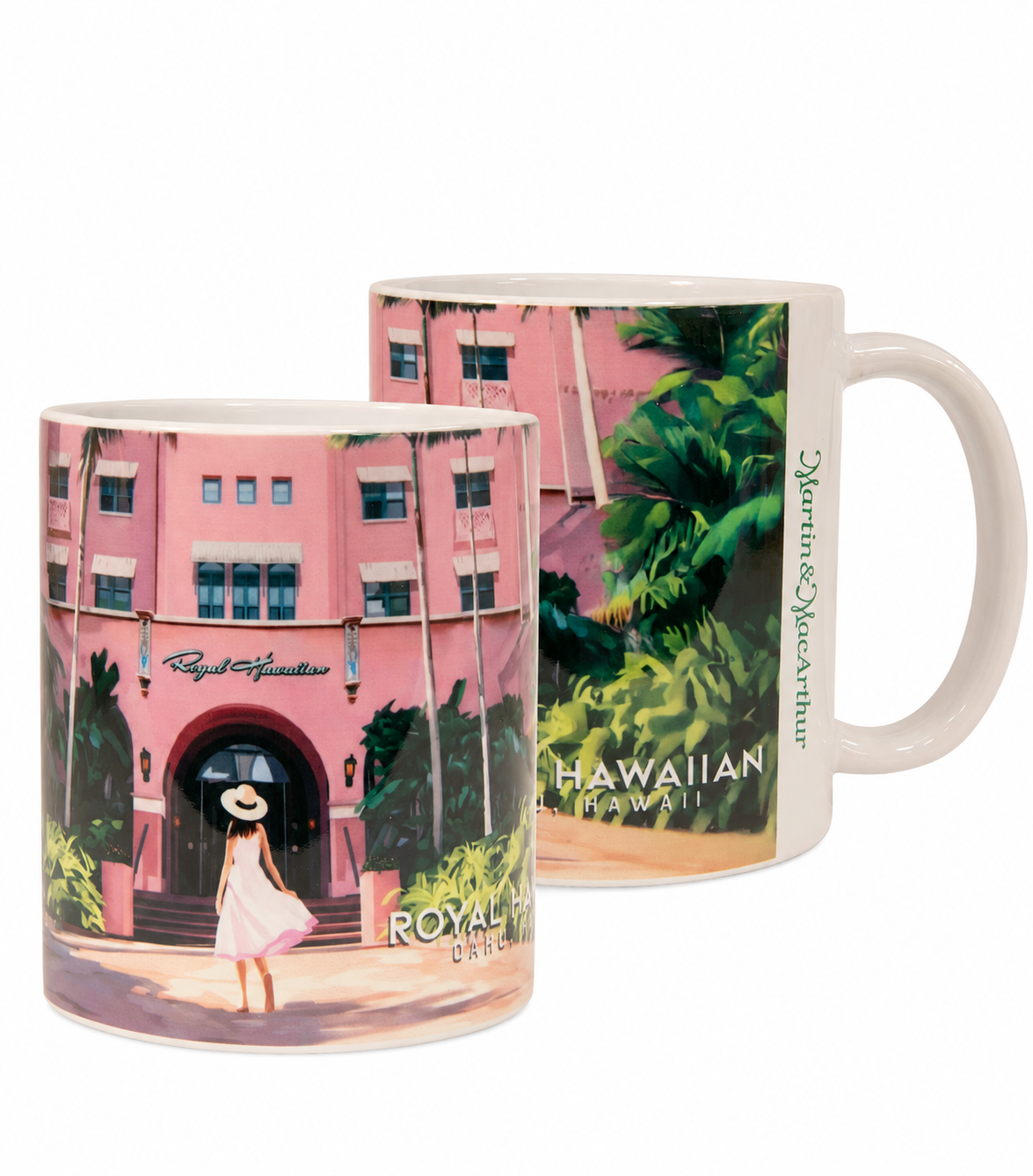 "Royal Hawaiian" Travel Art Mug