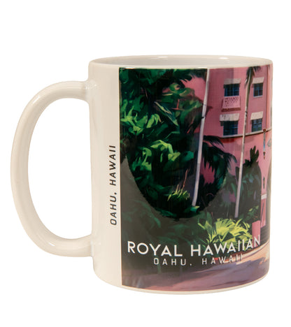 "Royal Hawaiian" Travel Art Mug