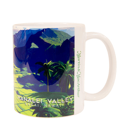 "Hanalei Valley" Travel Art Mug