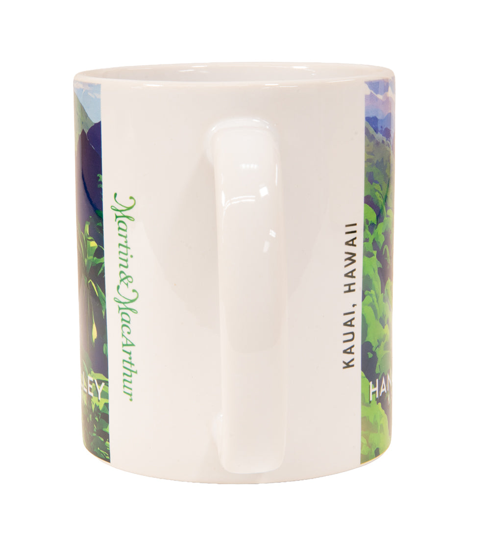 "Hanalei Valley" Travel Art Mug