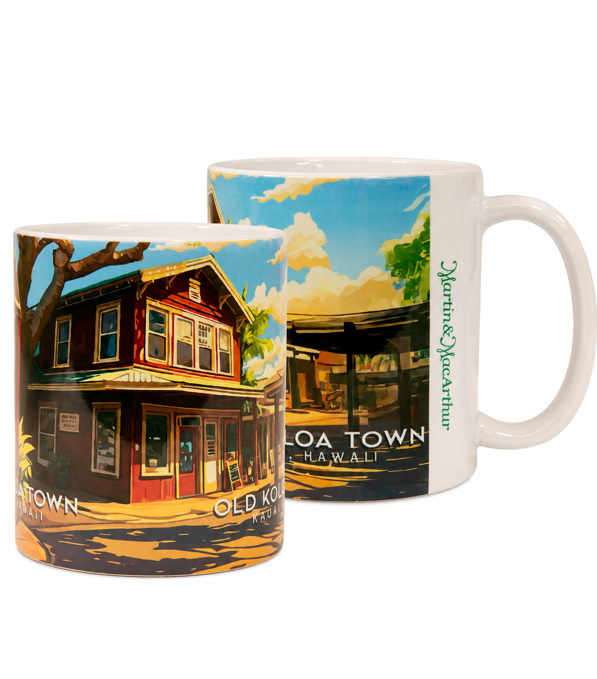 Taza de viaje con diseño "Playa Lanikai"