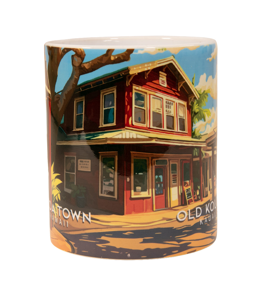 Taza de viaje con diseño "Playa Lanikai"