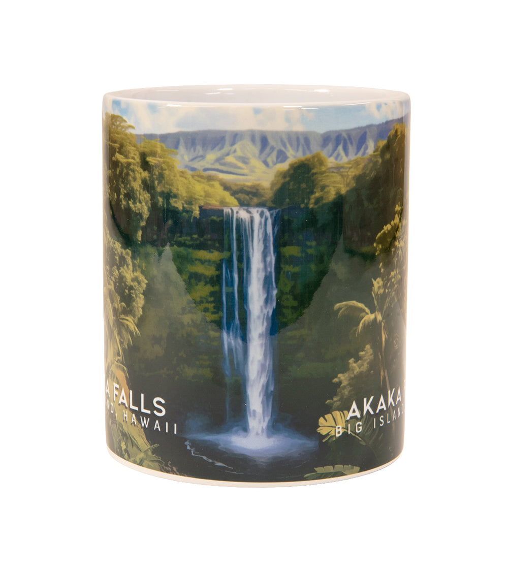 "Akaka Falls" Travel Art Mug