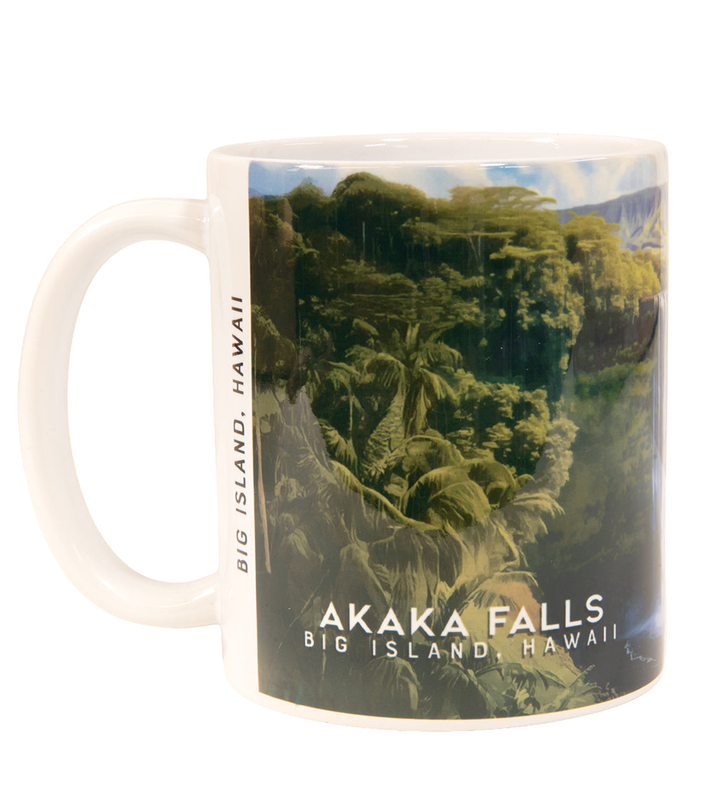 "Akaka Falls" Travel Art Mug