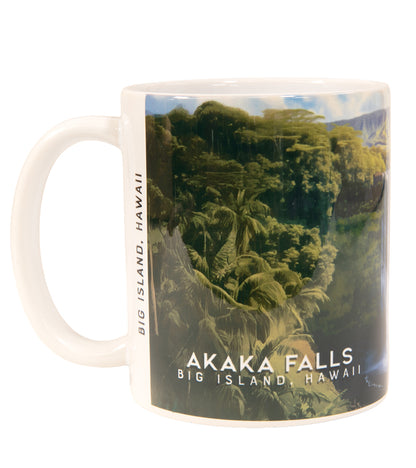 "Akaka Falls" Travel Art Mug