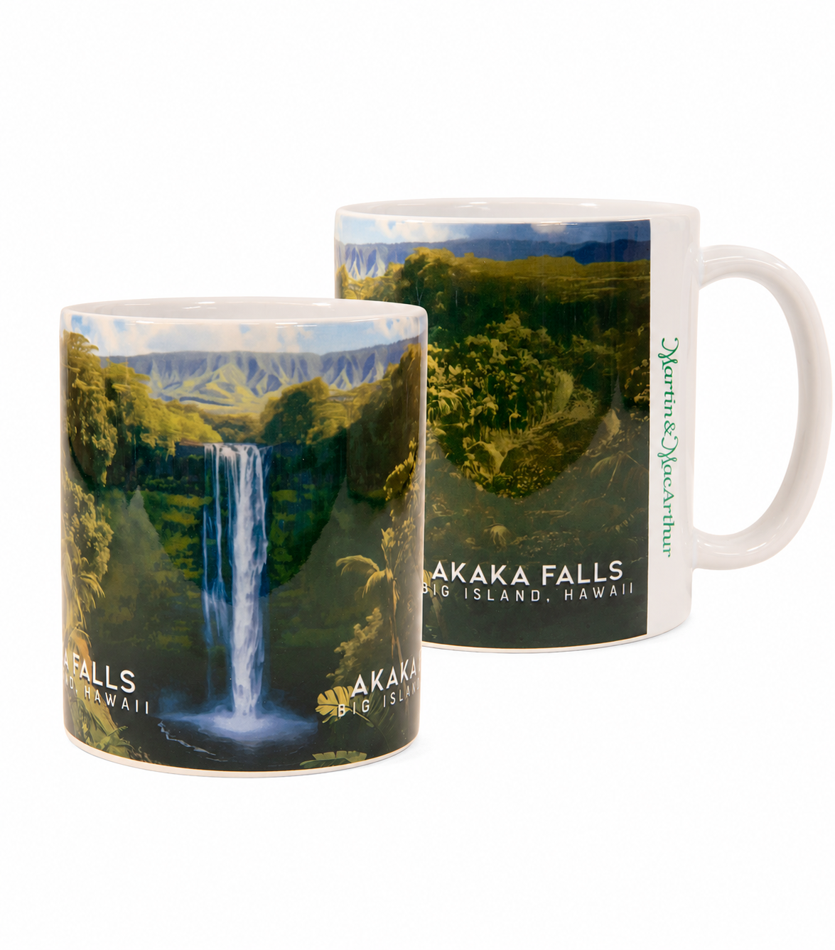 "Akaka Falls" Travel Art Mug