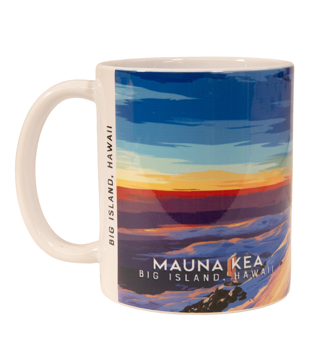 "Mauna Kea" Travel Art Mug