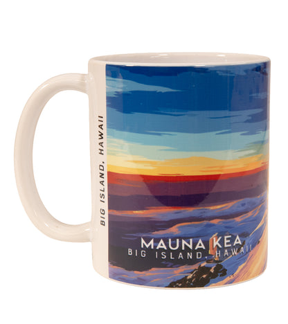 "Mauna Kea" Travel Art Mug