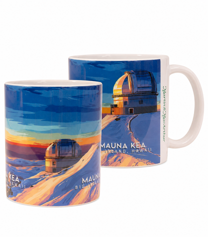 "Mauna Kea" Travel Art Mug