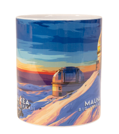 "Mauna Kea" Travel Art Mug