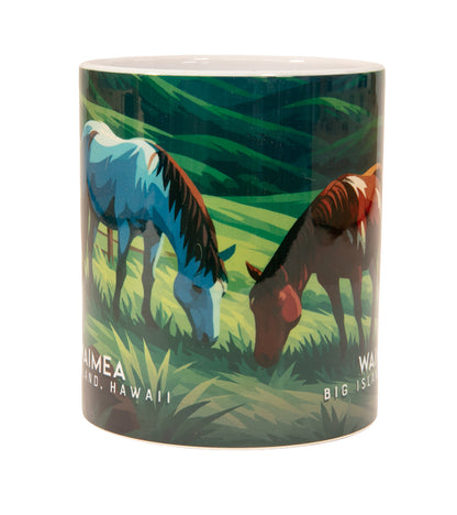 Taza de viaje con diseño "Playa Lanikai"