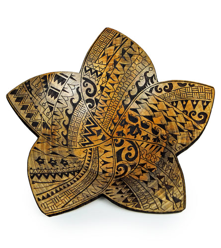 Norfolk Pine Wood Wall Art 