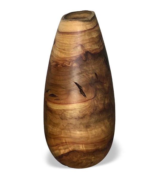 Red Camphor Vase "Jupiter Series #1525" by Dan Stevenson