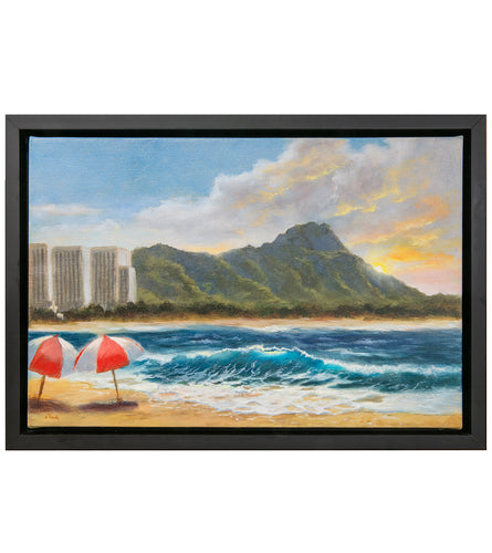 Good Morning by Deb Lynch, framed