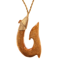 Blonde Koa Hook Pendant