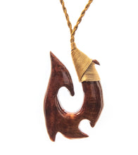 Curly Koa Hook Pendant
