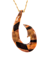 Combo Makau, Koa Bloodwood Hook Pendant