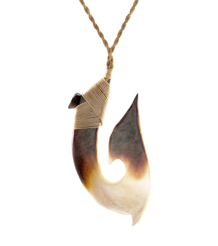 Mother-of-Pearl Hook Pendant