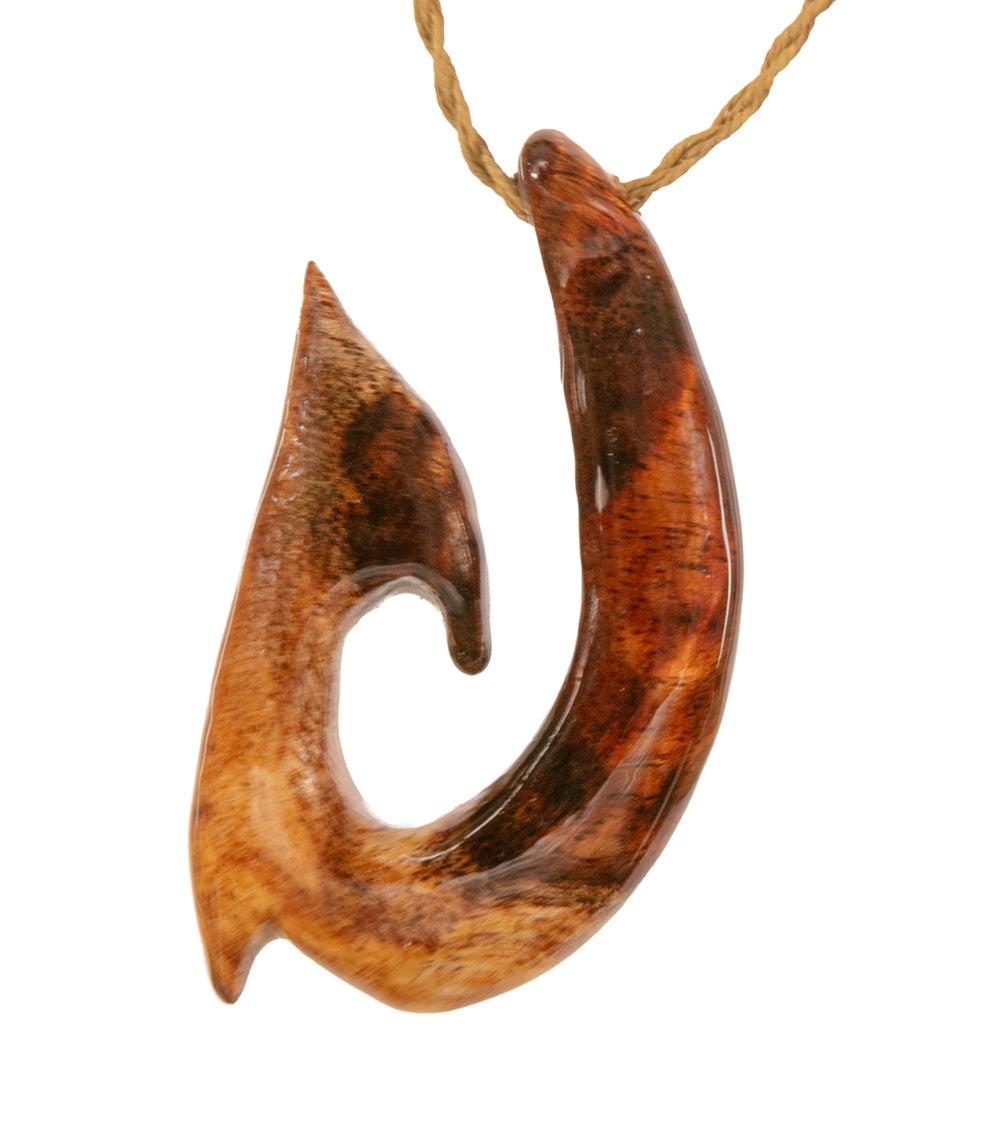 Curly Koa Ulua Hook Pendant – Martin & MacArthur